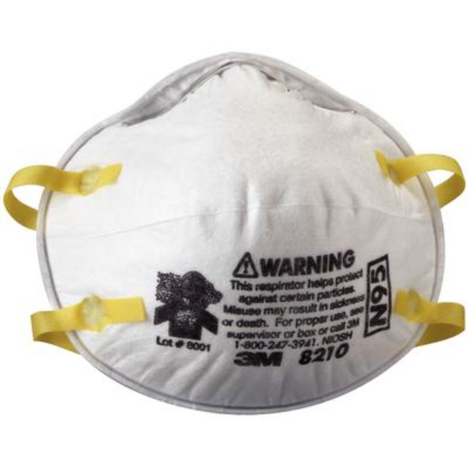 3M RESPIRATOR PARTIC N95 20S 8210 $ Veterinary Supply