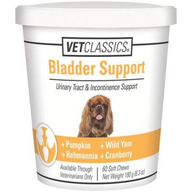Vet Classics Bladder Support Soft Chews for Dogs 60/Bottle