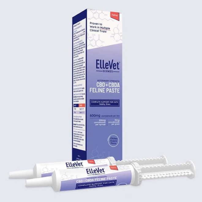 ElleVet CBD + CBDA Feline Paste 30 g 2 ct