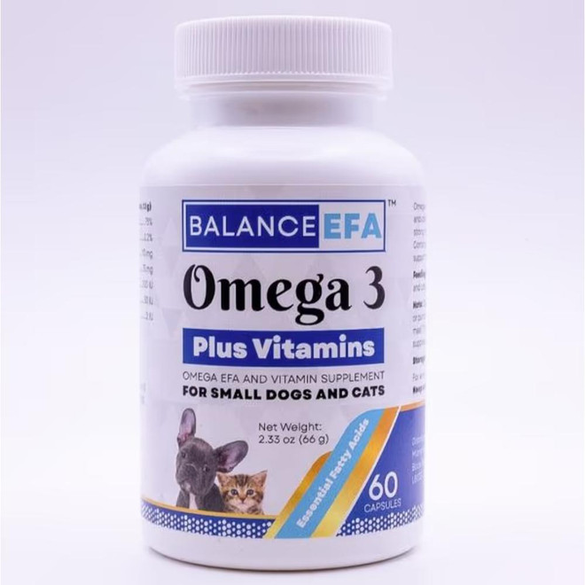 Balance EFA Soft Gels for Cats & Small Dogs 60 ct