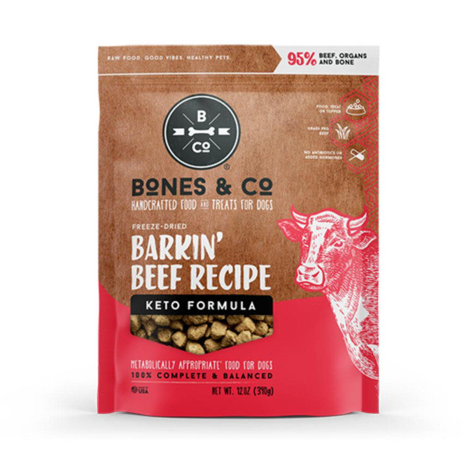 BONES DOG BITES BEEF FD 12OZ