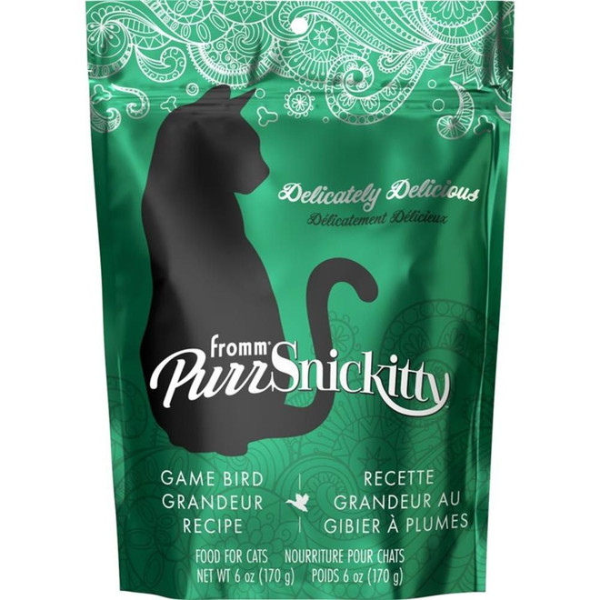 FROMM CAT PURRSNICKITTY GAMEBIRD GRANDEUR 6OZ