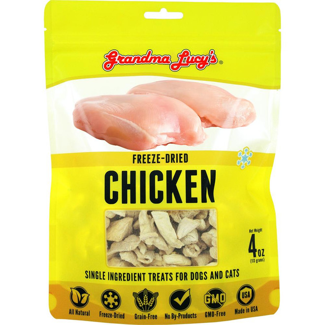 GL DOG CAT SINGLES CHICKEN FD TREAT 3.5OZ