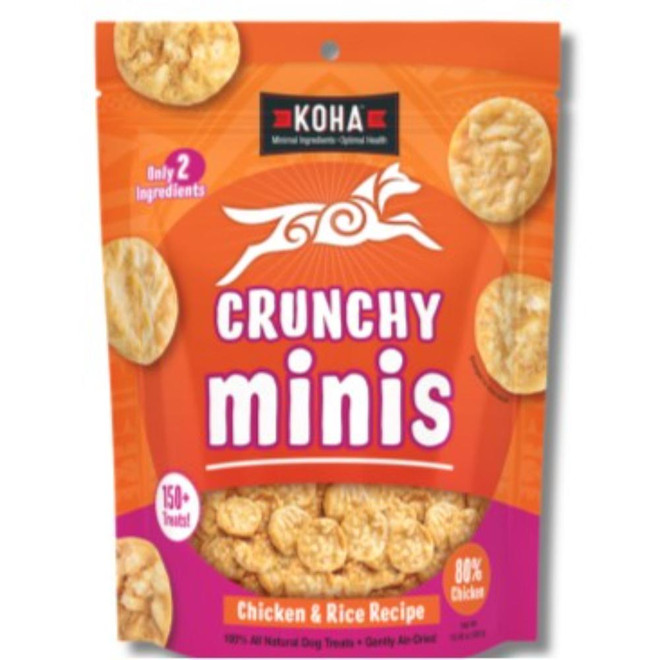 KOHA DOG CRUNCHY MINI CHICKEN TREAT 10.58OZ