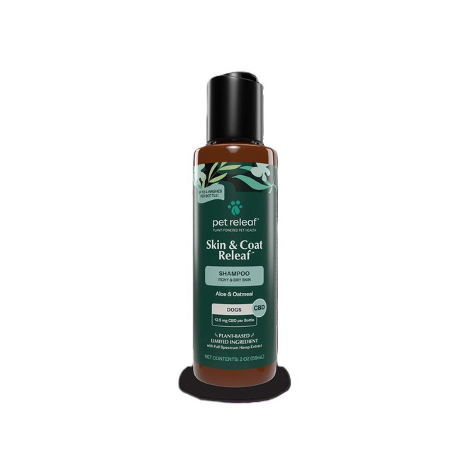 PET RELEAF DOG SHAMPOO ITCHY DRY SKIN TRAVEL SIZE 2.5OZ