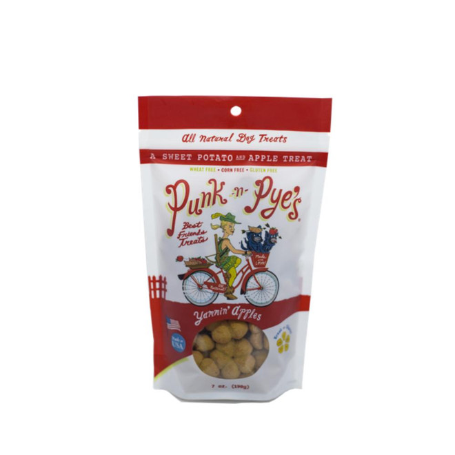 PUNK N PYES DOG YAMMIN APPLES LIL BITES TREAT 7OZ