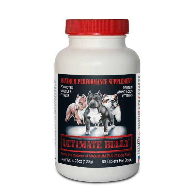 MAXIMUM BULLY DOG VITAMIN AMINO ACIDS TABLET 60CT