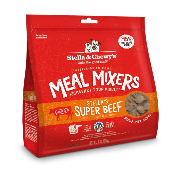 SC DOG MEAL MIXERS BEEF FD 8OZ