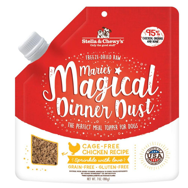 SC DOG DINNER DUST CHICKEN FD 7OZ