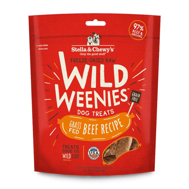 SC DOG WILD WEENIES BEEF TREAT 3.25OZ