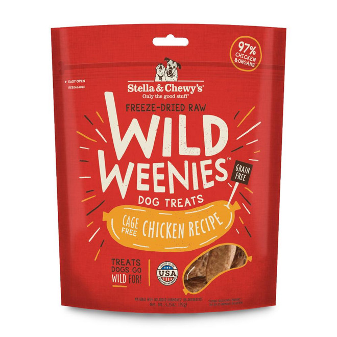 SC DOG WILD WEENIES CHICKEN TREAT 3.25OZ