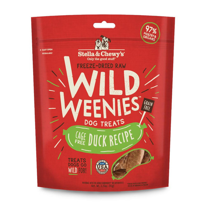 SC DOG WILD WEENIES DUCK TREAT 3.25OZ