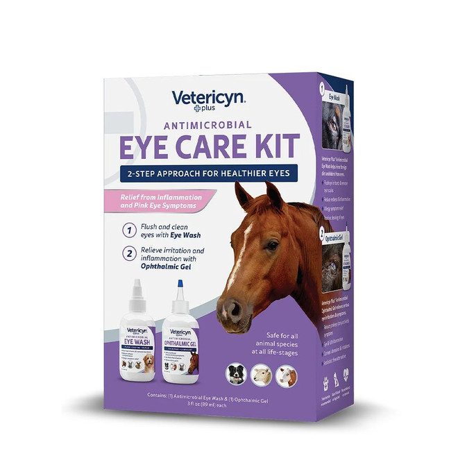Vetericyn Antimicrobial Eye Care Relief Kit