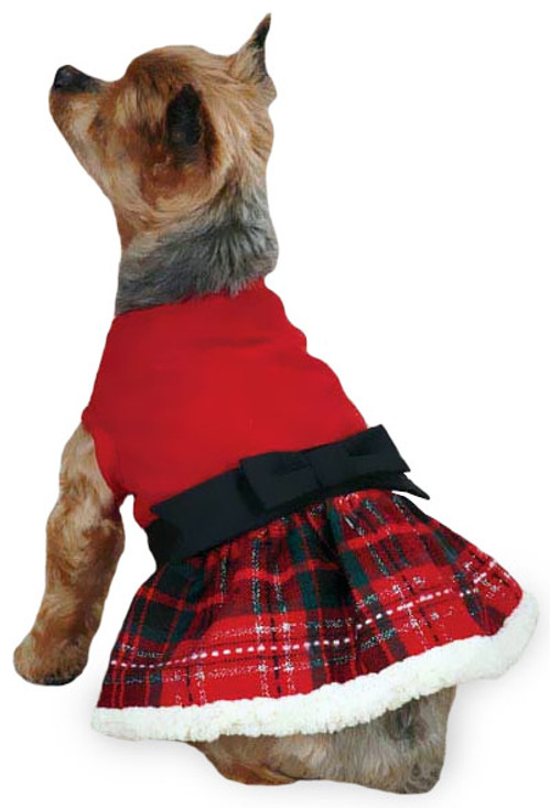 East Side Collection Yuletide Tartan Party Dress