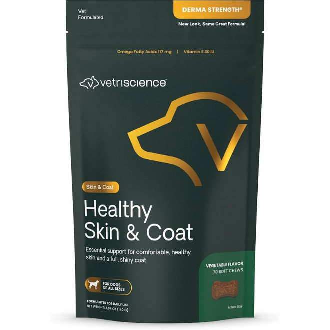 VetriScience Derma-Strength (70 Bite-Sized Chews)