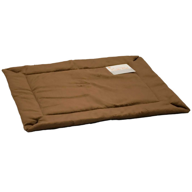 K&H Self-Warming Pet Crate Pad - Mocha (14x22)