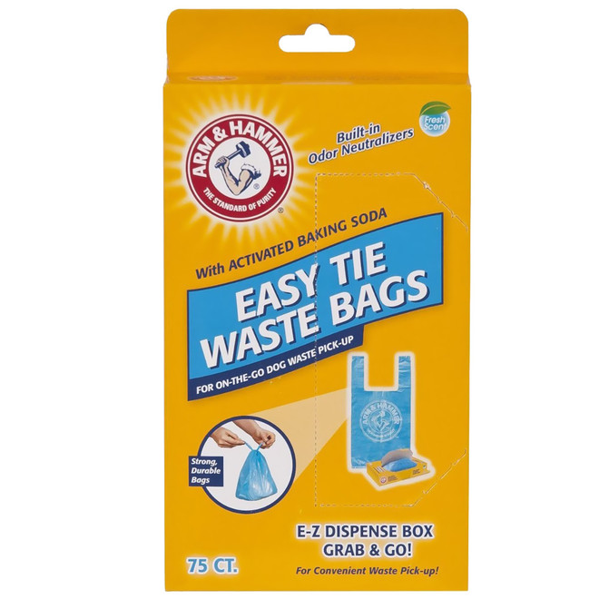 Arm & Hammer Easy-Tie Waste Bags (75 Count) Arm & Hammer Easy-Tie Waste Bags (75 Count)
