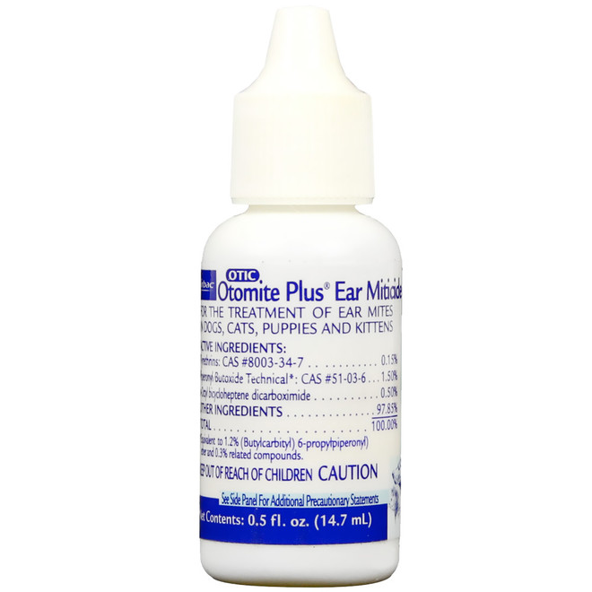 Otomite Plus Ear Mite Treatment (14.7 ml) by Virbac
