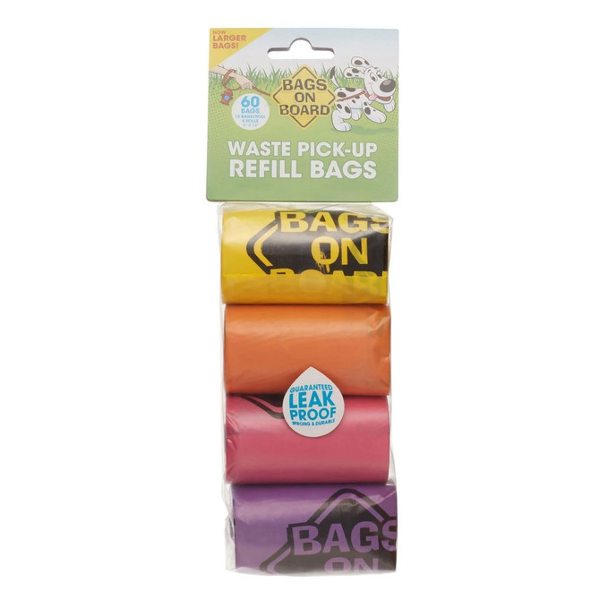 Bags On Board Rainbow Bag Refill Pack (60 Bags) Bags On Board Rainbow Bag Refill Pack (60 Bags)