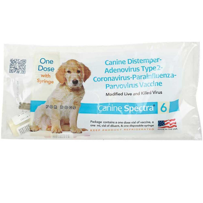 Canine Spectra 6 Dog Vaccine 1 Dose