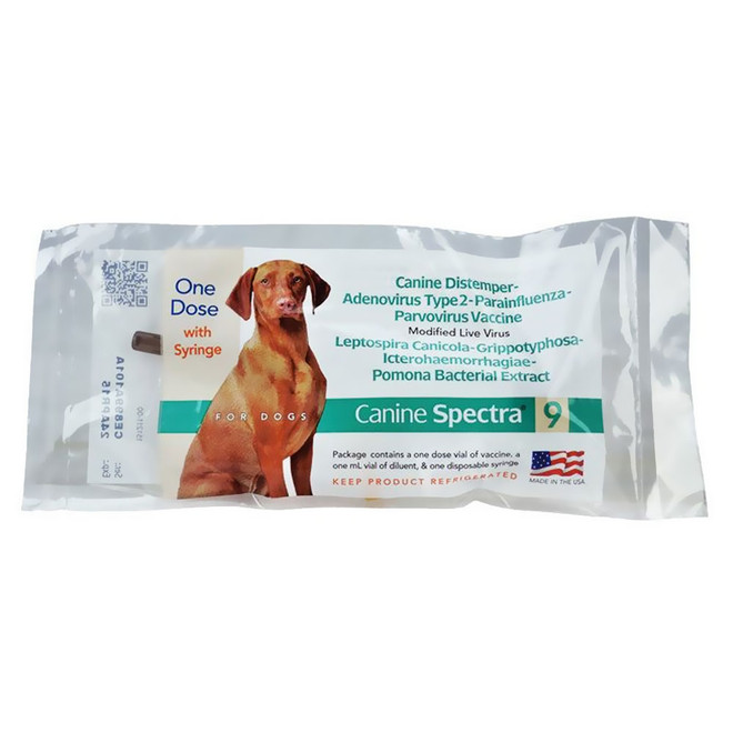 Canine Spectra 9 for Dogs - Vaccine 1 Dose - [Immune Support]