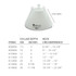 Clinic Elizabethan Collar, 15.5 - 19 (25cm Depth)