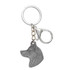 Dog Breed Keychain USA Pewter - Cairn Terrier (2.5)