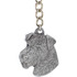 Dog Breed Keychain USA Pewter - Airedale (2.5)