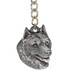 Dog Breed Keychain USA Pewter - Alaskan Malamute (2.5)