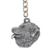 Dog Breed Keychain USA Pewter - Leonberger (2.5)