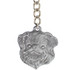Dog Breed Keychain USA Pewter - Japanese Chin (2.5) Dog Breed Keychain USA Pewter - Japanese Chin (2.5)