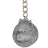 Dog Breed Keychain USA Pewter - Samoyed (2.5)