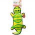 Outward Hound Invincibles 4 Squeak Gecko - Yellow/Green