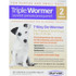 Durvet Triple Wormer for Puppies & Small Dogs Dogs 6-25 lbs (2 Flavored Tablets)