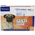 Virbac EFFIPRO Plus Flea & Tick Spot Treatment for Dogs, 5-22.9 lbs, 3 Doses (3-mos. supply)