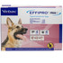 Virbac EFFIPRO Plus Flea & Tick Spot Treatment for Dogs, 45-88.9 lbs, 3 Doses (3-mos. supply)