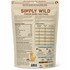 Simply Wild Freeze-Dried Dog Food, Beef Recipe Guranteed Analysis & Ingredients
