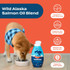 WellFURst Wild Alaska Omega-3 Salmon Oil Skin & Coat Health Supplement for Dogs, 32-fl oz bottle