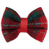 Aria Yuletide Tartan Bow