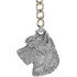 Dog Breed Keychain USA Pewter - Australian Terrier (2.5)