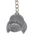 Dog Breed Keychain USA Pewter - Bichon Frise (2.5)