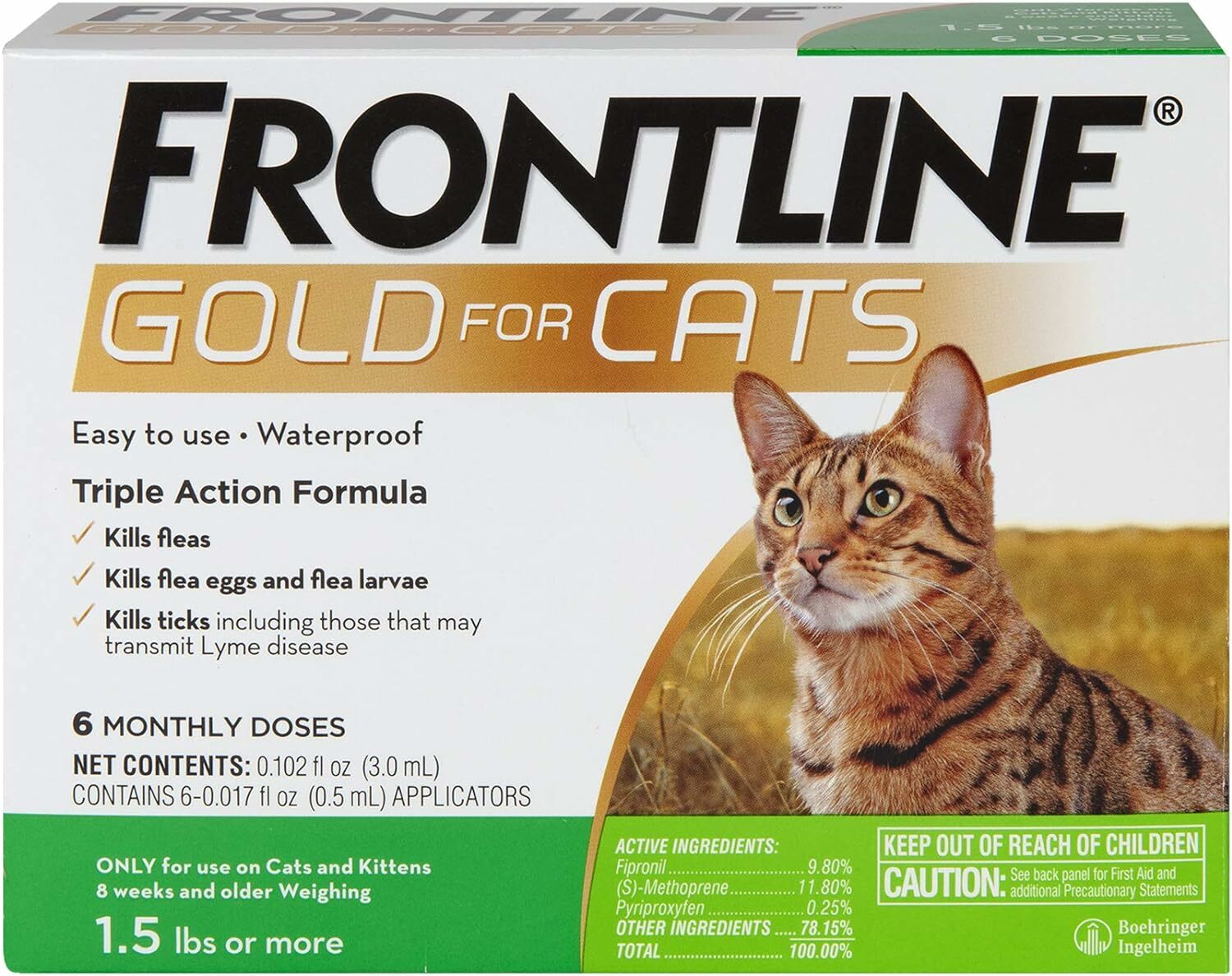 Frontline Gold for Cats