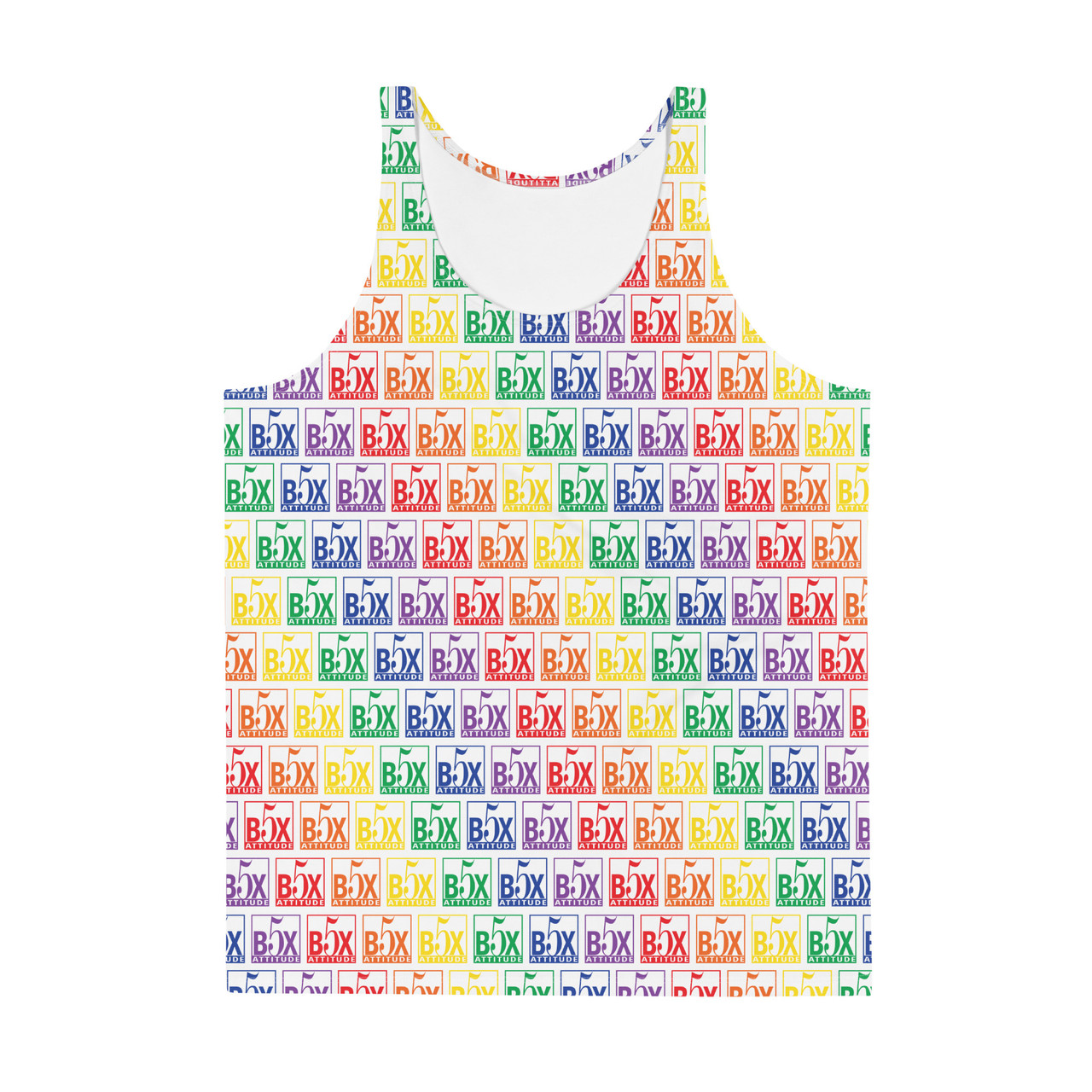 Box 5 Attitude Rainbow Tank Top - Box 5 Apparel Co