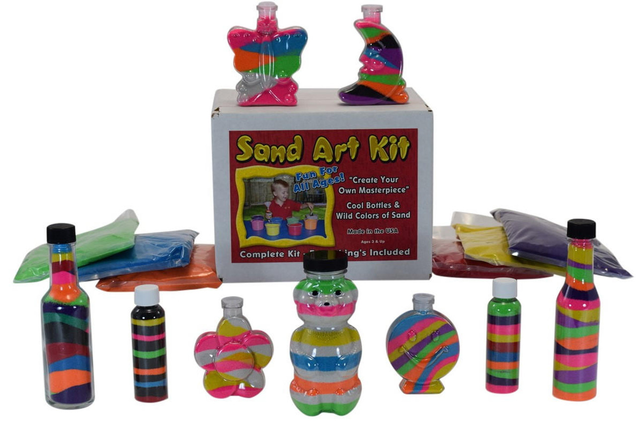 Kids 5-8 yo Art Gift Set, Craft Activity Bundle