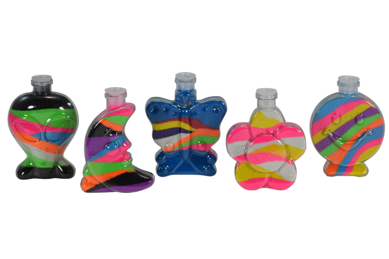 Sand Art Bottles Bulk - Coloredsand.com