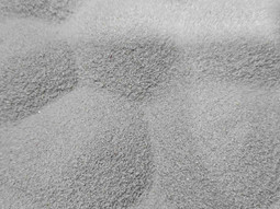 Grey colored art sand