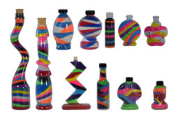 Big show sand art bottles