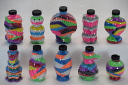 Sand Art Large Plastic Bottles