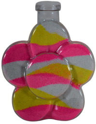 Sand Art Flower Bottle