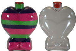 Heart Sand Art Bottle Medium